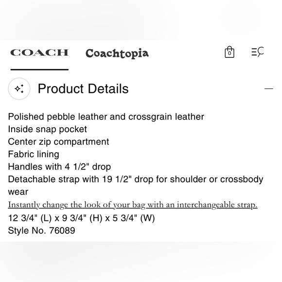 COACH Channing Carryall in Colorblock ๐๐ฅ๐ฅ - Picture 16 of 16